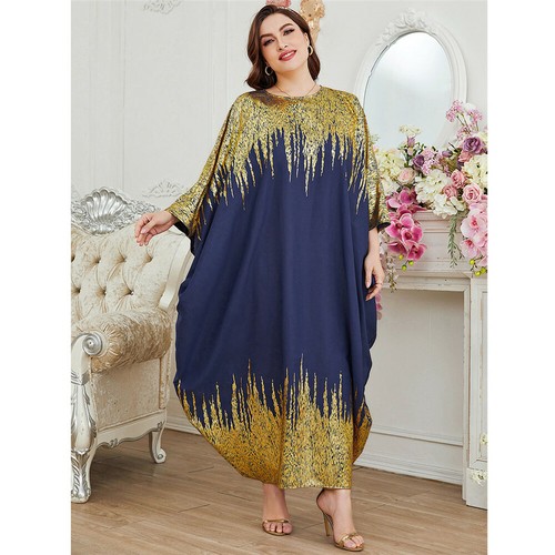 Moroccan Women Caftan African Dashiki Maxi Dress Farasha Robe Evening Party Gown - Picture 98 of 151