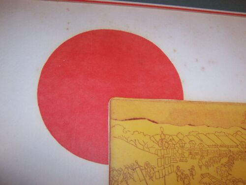 Vintage original signierter nummerierter Radierung Druck japanischer Künstler Ouchi Makoto - Bild 10 von 12