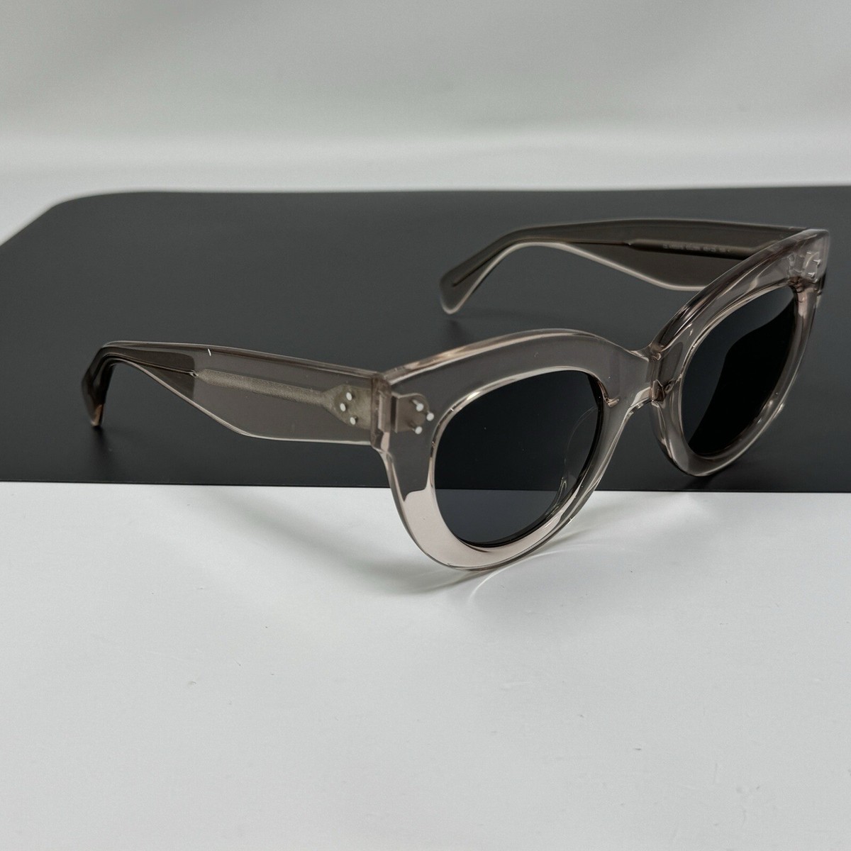 CELINE CL 41050/S EGZBN ROUND CAT EYE VINTAGE SUNGLASSES | eBay