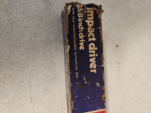 Vintage Impact Driver Continental International #3800 w/ 4 Fittings 3/8 inch - Picture 10 of 10
