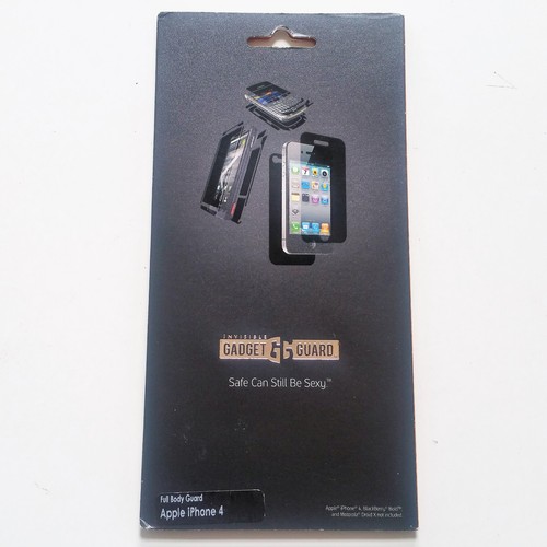 Gadget Guard Invisible Guard Full Body Cell Phone Protector Skin Apple iPhone 4 - Picture 2 of 6