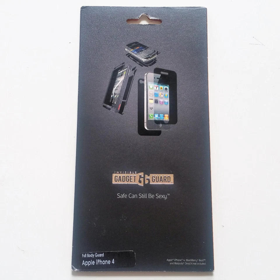 Protetor de gadget protetor invisível corpo inteiro protetor de celular pele Apple iPhone 4  - Imagem 2 de 4