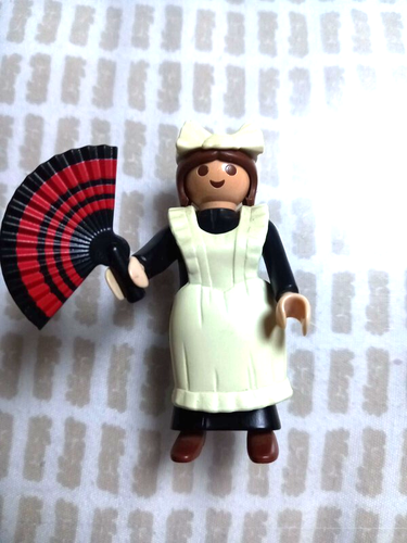 Playmobil Vintage Belle Époque - Aristocrate Femme Cape Rouge - Set 3543 De 1978 - Occasion