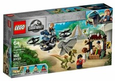 Retired Official LEGO Jurassic World: Dilophosaurus on the Loose - #75934