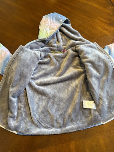 Penelope Mack NEW Little Girl's 4T MULTICOLOR PASTEL Hooded Jacket PUFFER 1053 - Picture 8 of 12