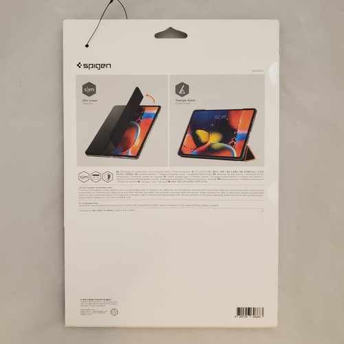 Spigen Smart Fold Cover for iPad Pro 12.9" (2021) - Black - Picture 2 of 2