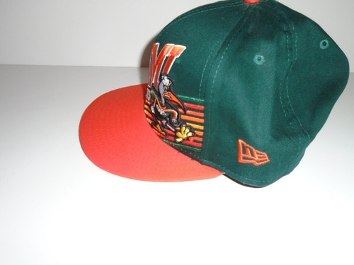 University Of Miami Hurricans New Era Snap Back Mütze Neu - Bild 4 von 5