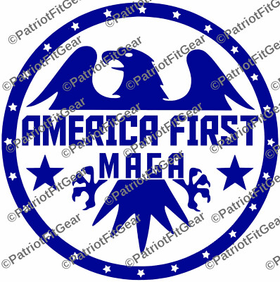 America First,Eagle,In God We Trust,MAGA,Dont Tread On Me,Sticker,Vinyl Decal