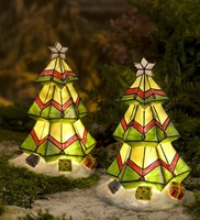 Wind & Weather Colorful Solar Christmas Tree on sale Wind & Weather Colorful Solar Christmas Tree on sale