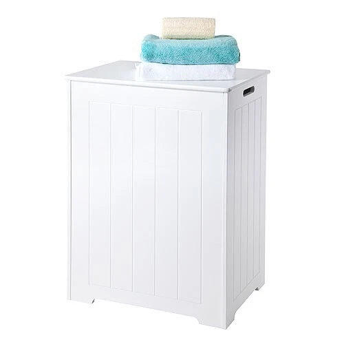 *CLEARANCE * Large White Laundry, Storage Cabinet , NEW+REPACKAGED (RRP £96.99) - Image 4 of 4
