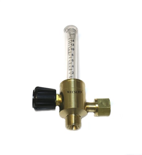 Single Stage 2 Gauge Co2 Mig Welding Regulator, Pub Gas Bottles + Flowmeter/Hose - Picture 9 of 10