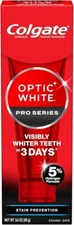 Colgate Optic White Pro Series Toothpaste (Pack of 3) No Original Box, BB: 2/25