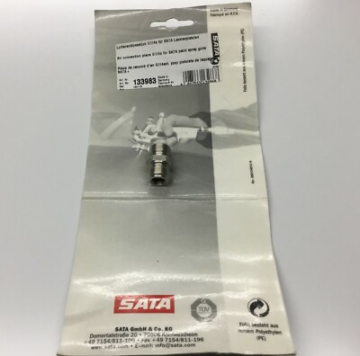Sata 1339 Air Inlet Fitting G Male Thread 1 Per Pack Ebay