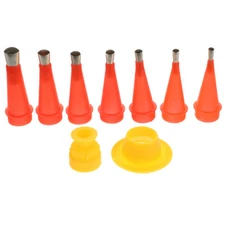 1 Set Caulking Nozzle Assorted Caulking Tool Finishing Caulk Extension Nozzle