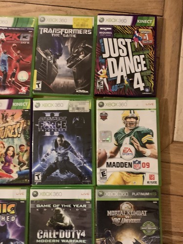 xbox 360 game lot ncaa football sonic unleashed transformers naruto storm dragon - Picture 6 of 12