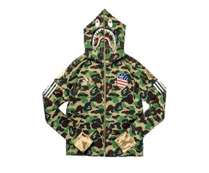 adidas bape green camo