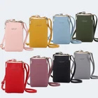 Crossbody Cell Phone Purse Women's Mini Shoulder Handbag Wallet with Card Slots