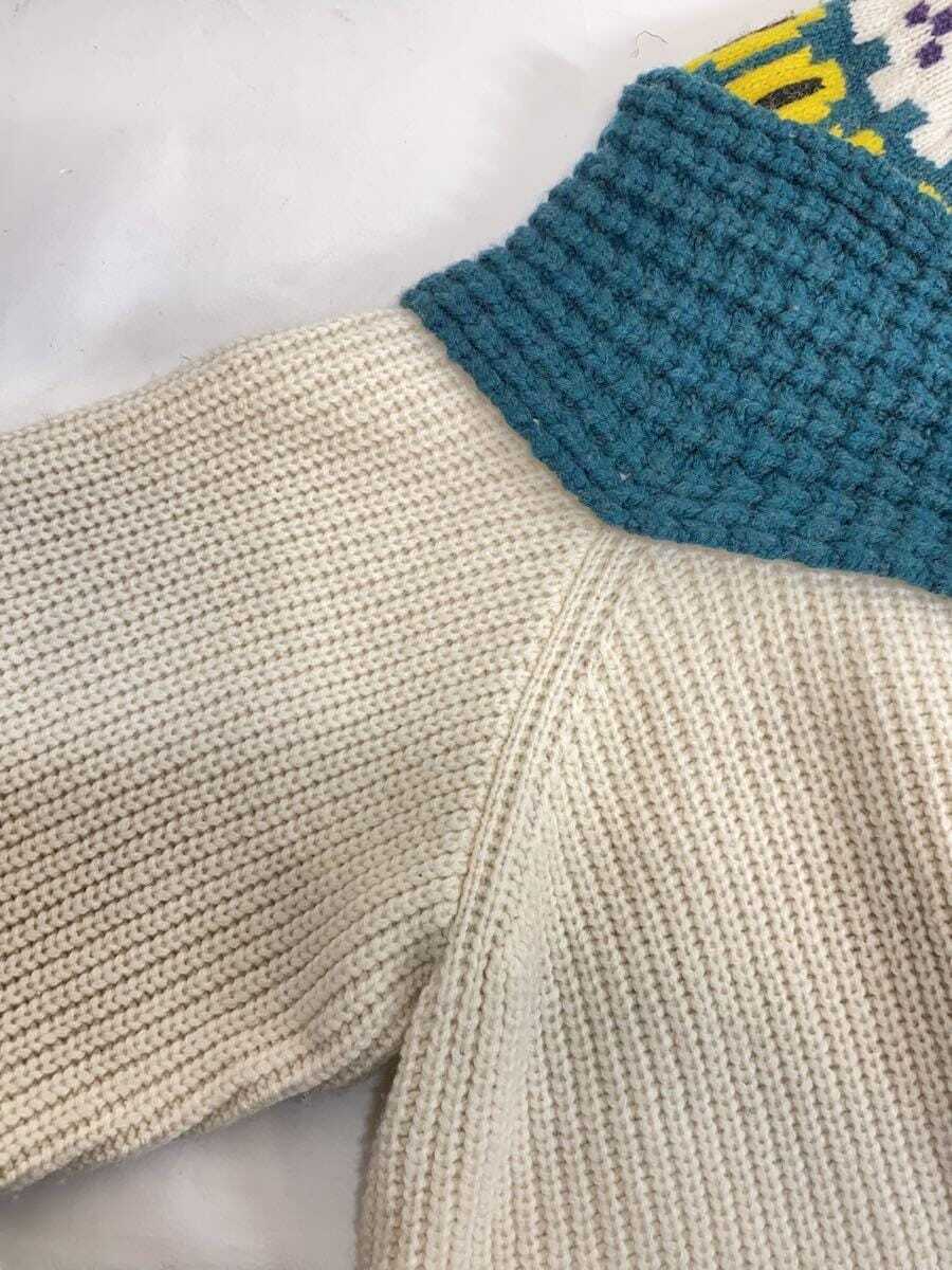 sacai Thick Sweater 2 Wool White 21-02610M 21AW Wool Knit sacai Thick Sweater 2 Wool White 21-02610M 21AW Wool Knit
