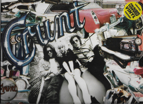 CRUNT Crunt LP Numbered Edition Blue Vinyl with poster NUOVO Condizioni Ottime - Foto 4 di 5