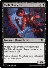 MTG (x4) Vault Plunderer (x4) Playset (OTJ C#114) NM/LP