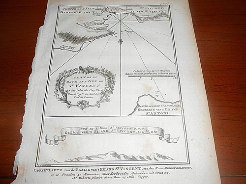 1760 PREVOST COPPER PLATE BAY AND CITY OF SAO VICENTE CAPE VERDE J.Y.SCHLEY 