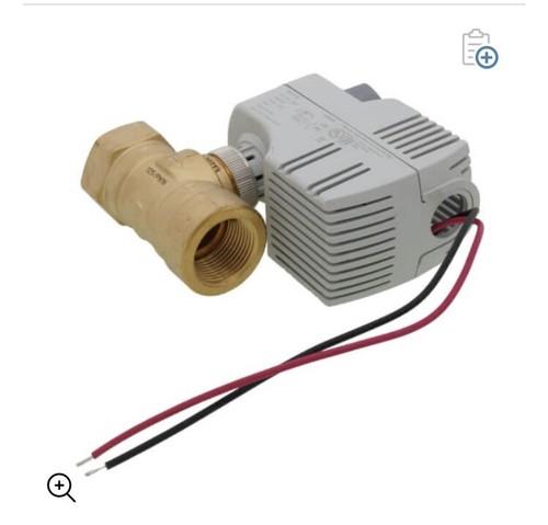SIEMENS (599-00213) elektrisches Zonenventilgehäuse mit 1" Gewinde und (SFA714) Stellantrieb. - Bild 2 von 3