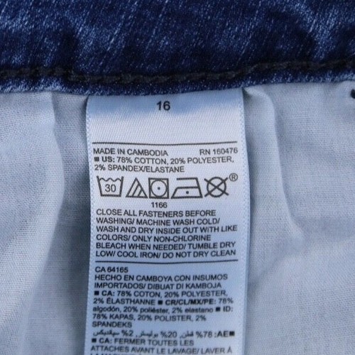 Women's 2020 Old Navy Mid Rise Super Skinny Jeans Medium Wash Size 16 (36x28) - Picture 4 of 7