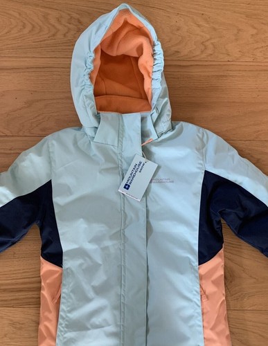 NEW Mountain Warehouse Kids Ski Jacket Coat Honey Lt Teal Green Winter ALL SIZES - Picture 2 of 2