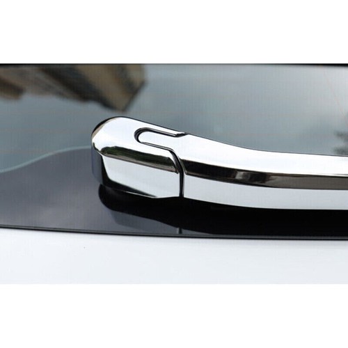 For Volvo XC40 2019-2022 Chrome Rear Window Rain Snow Wiper Blade Cover Trim 2p - Picture 2 of 8