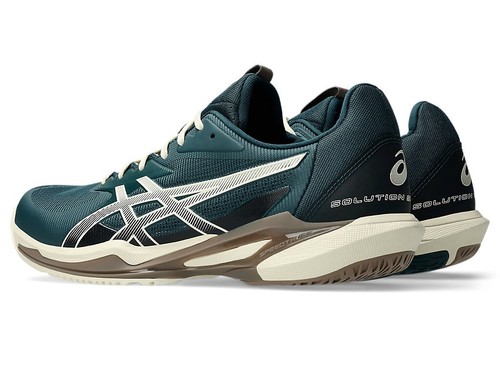ASICS Men's Tennis Shoes SOLUTION SPEED FF 3 1041A438-300 Saxon Green/Birch - Picture 4 of 8