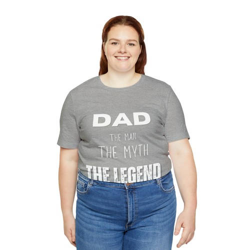 Dad The Myth Loading Jersey Short Sleeve Tee - Picture 8 of 73