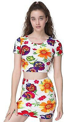 Cheapest American Apparel High Waist Floral Mini Skirt Sz XS NWT Online