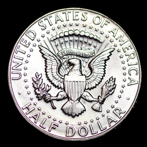 1966 Kennedy 40% Silver Half Dollar GEM BU FREE SHIPPING! - Picture 2 of 2