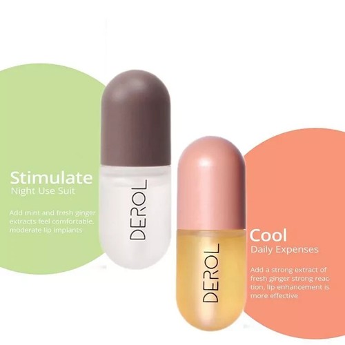 Day & Night Lip Plumper Kit-Instant Volumising Lip Pump Enhancer Fuller 2Pcs/Kit - Picture 9 of 11