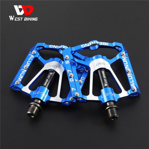 WEST BIKING 3 Sealed Bearing Bicycle Pedals Aluminum Bike Pedals 9/16 in a Pair - Picture 37 of 60
