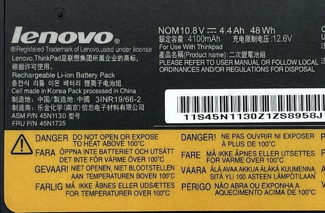 Lenovo 45N1735 6 Cell 48wh Laptop Battery for ThinkPad X260 for sale online | eBay Lenovo 45N1735 6 Cell 48wh Laptop Battery for ThinkPad X260 for sale online | eBay
