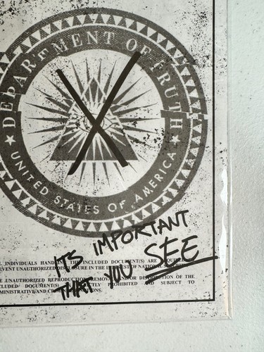 Department of Truth #1 Bootleg- Black & White - Image - NYCC Variant - Picture 7 of 8