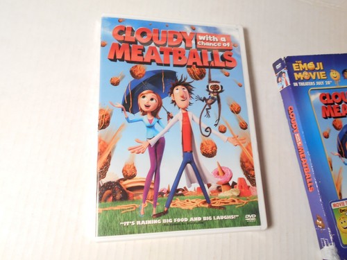 Cloudy with a Chance of Meatballs Slip Cover New factory sealed DVD - Imagen 2 de 8
