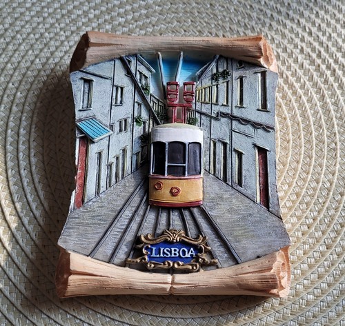 Portugal Lissabon Gloria Funicular Souvenir Lisboa  Seilbahn Lisbon cable car