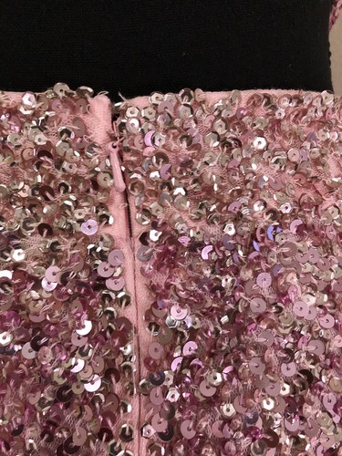 Mac Duggal Embellished Plunge Neck Trumpet Gown In Pink Size 4 NWOT - Picture 6 of 8