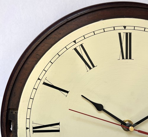 Original Revamped Railway Clock Dial With Modern Movement - Picture 2 of 6