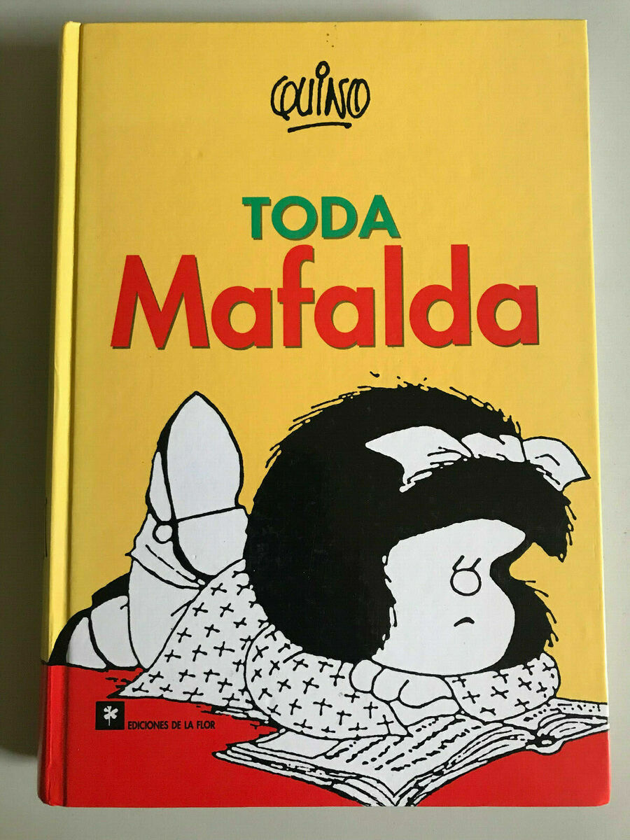 【開店記念セール!】 Toda ORIGINAL 100% Cartone Hardcover Quino by Mafalda 洋書、外国語絵本
