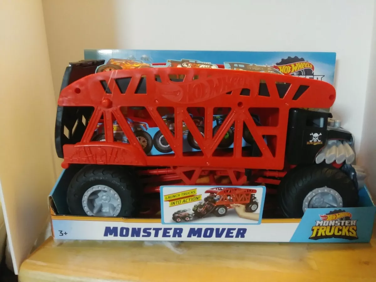 Hot Wheels Monster Truck Monster Mover Bundle