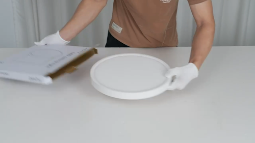 2 PACK 12 Inch 24W Selectable LED round Flat Panel Ceiling Light 3000/4000/5000K - Video 1 von 1