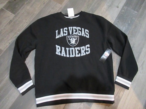Las Vegas Raiders Crewneck Sweatshirt Size Men's Large new with tags Free Ship