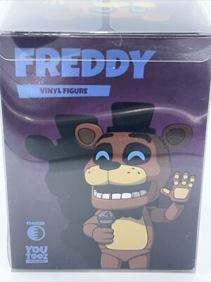 Youtooz Five Nights at Freddy's Collection * Freddy Flocked Edition Vinyl Figure