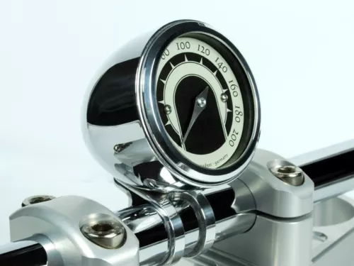 Motogadget Motoscope Tiny Mounting Kit Streamline Cup Polish 7/8" bars MG5005015