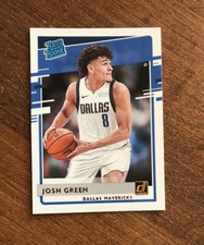Josh Green 2020-21 Donruss Rated Rookie #234 Dallas Mavericks RC