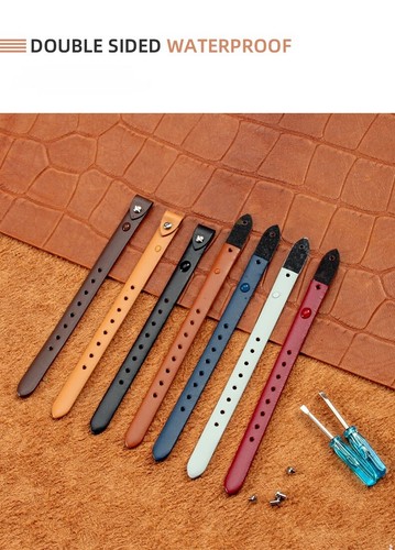 8mm Women's Strap for Fossil ES3861 3269 Watch Strap Genuine Cowhide Leather - Picture 11 of 27