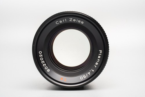 Contax Carl Zeiss Planar 50mm f/1.4 F1.4 T* AEJ MF Lens, For CY C/Y Mount # - Picture 2 of 10